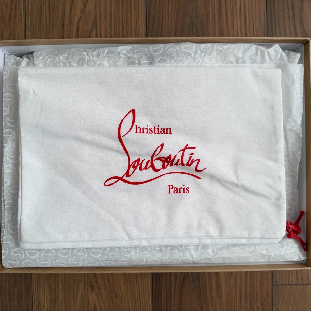Christian Louboutin Crosta Our Georges Loafers Flat in Goose | Size 44 | BNWB - Picture 5 of 16